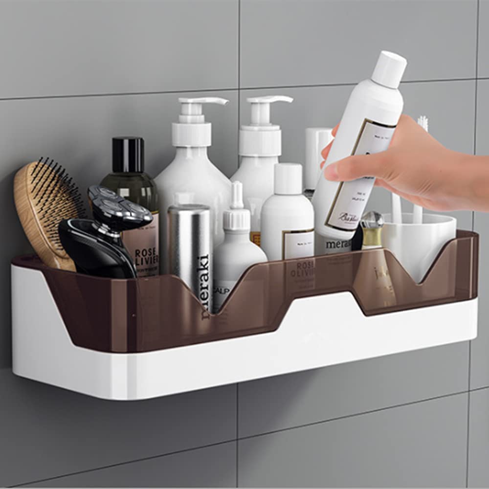 GREEYA Bathroom Shower Caddy Organizer Adhesive Wall Shelf Kitchen Storage Shelf Wall Shower Shelves Basket Tray (B08WPGY448) Amazon Price History, Amazon Price Tracker