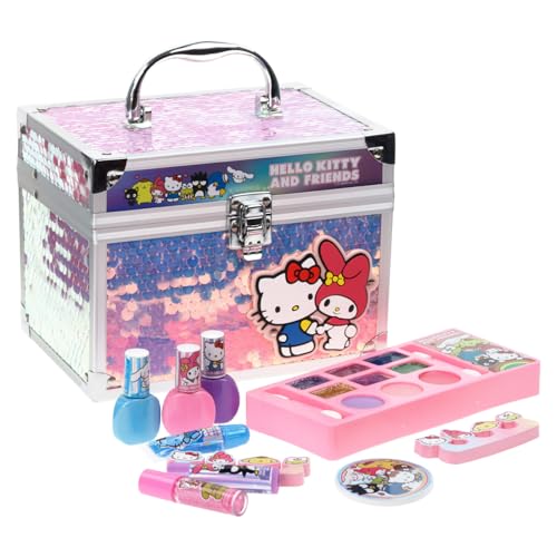 Hello Kitty & Friends Train Case Beauty Set, Kids...