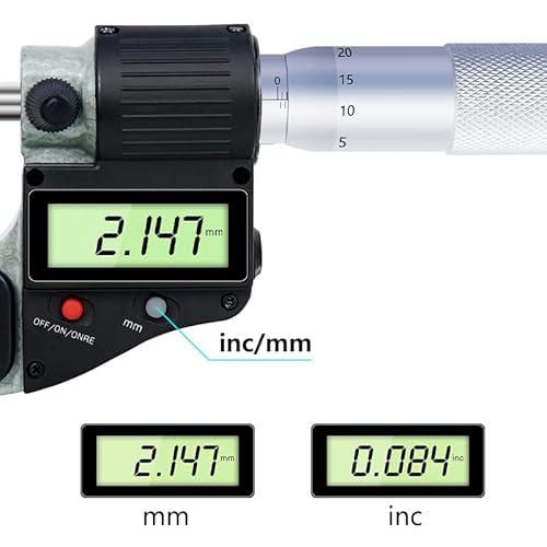 Caliper 0.001mm Digital Micrometer 0-25 mm Electronic Outside Micrometer Chrome Plated Caliper Gauge Measuring Tools - Measuring Layout Tools - Image 3