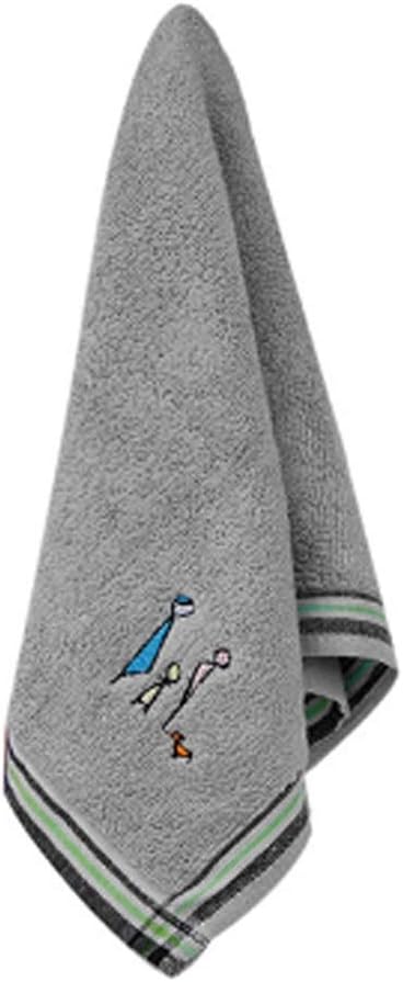 Towel Bathroom Super Absorbent Soft Cotton Towel Hand Towel Pure Cotton Embroidery Gift Children Kids (Color: D) (E)