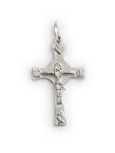Símbolos Del Camino Neocatecumenal Cruz Familia Camino Neocatecumenal - Metal Con Baño De Plata - Tamaño 50x40 Mm Cruz Camino Neocatecumenal