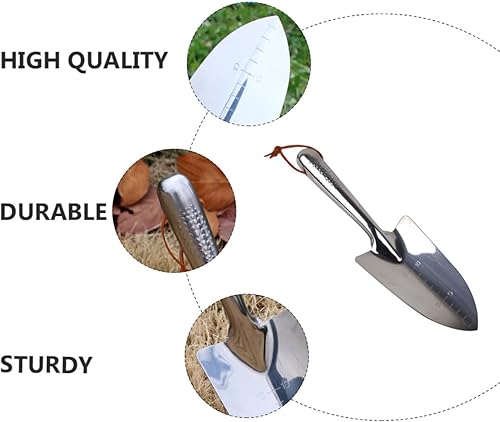 Miniatura 5 de Small Stainless Steel Garden Trowel Transplanting and Weeding Shovel Ergonomic Lightweight Spade for Men Women and Gardening Tool