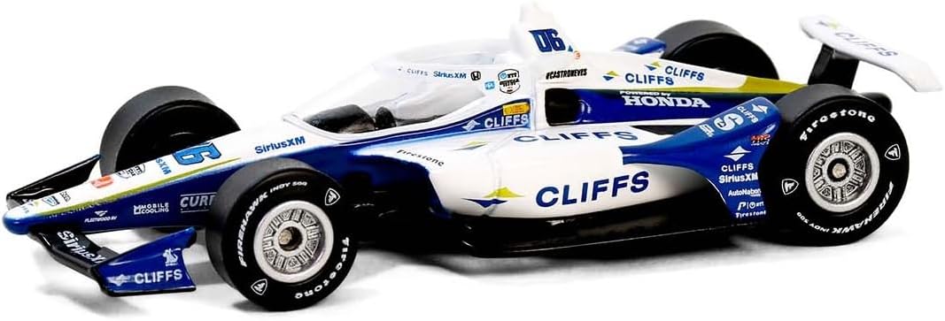 CollectiblesGreenlight 11602 2024 NTT IndyCar Series - #06 Helio Castroneves/Meyer Shank Racing, Cleveland-Cliffs 1/64 Scale Indy
