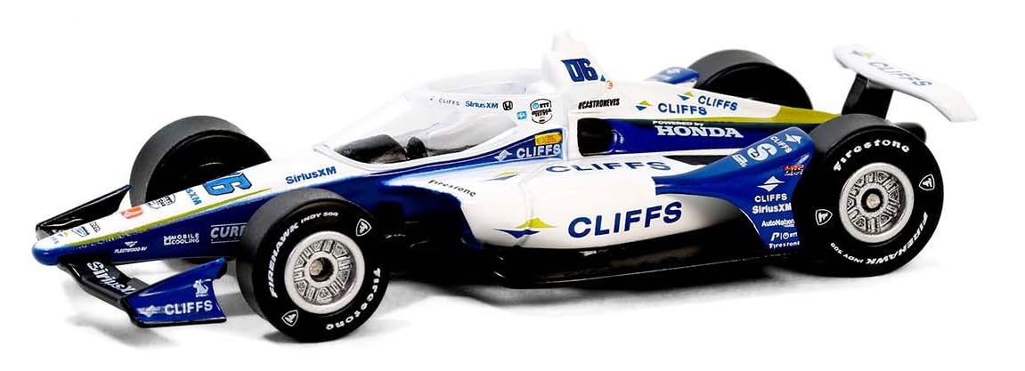 CollectiblesGreenlight 11602 2024 NTT IndyCar Series - #06 Helio Castroneves/Meyer Shank Racing, Cleveland-Cliffs 1/64 Scale Indy