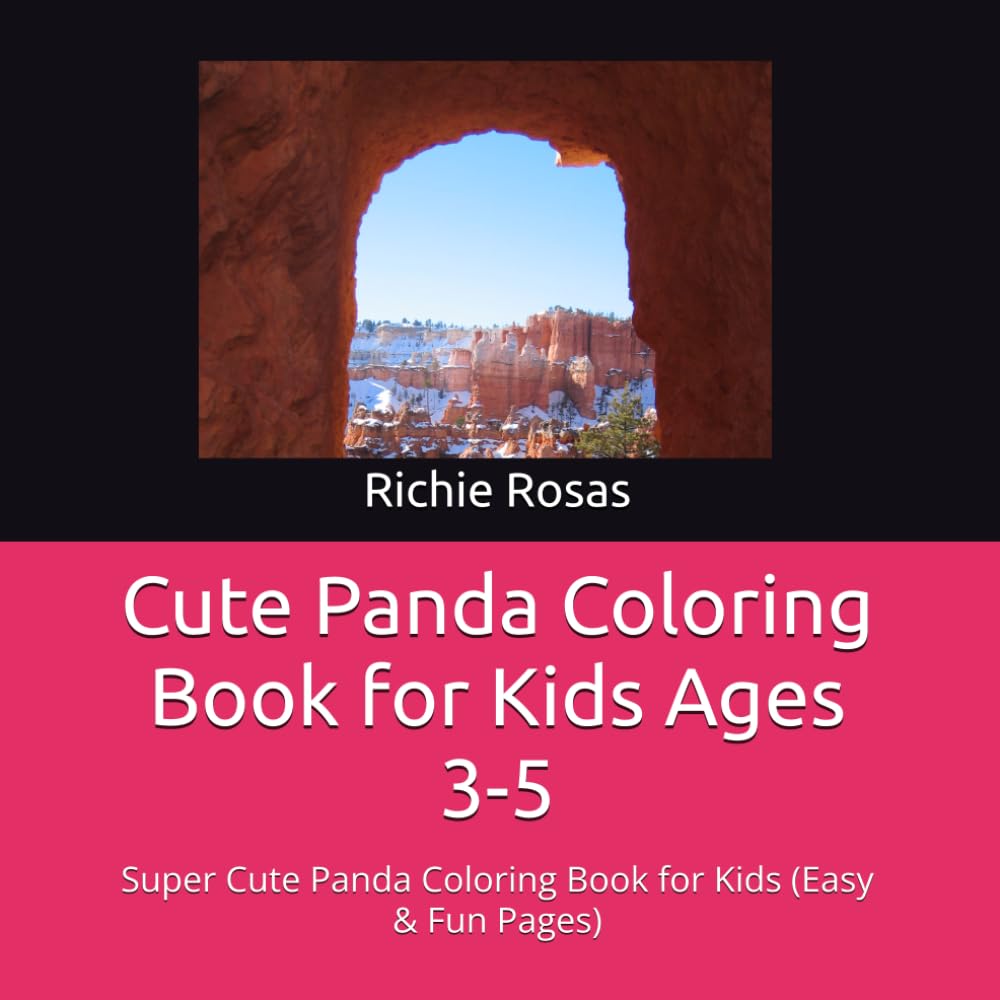 Cute Panda Coloring Book for Kids Ages 3-5: Super Cute Panda Coloring Book for Kids (Easy & Fun Pages)