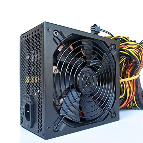 2000W Modular Mining Power Supply PSU,Modular Power Supply, for 8 GPU ETH Rig Ethereum Miner,160-240V Power Supply Mining Machine with Auto-Thermally Controlled Fan Supply