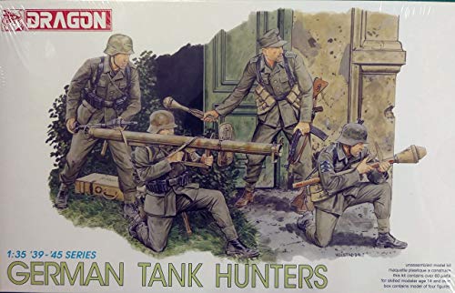 Dragon Models USA 6034 1/35 German Tank Hunters (set 4 figuras) miniatura 2
