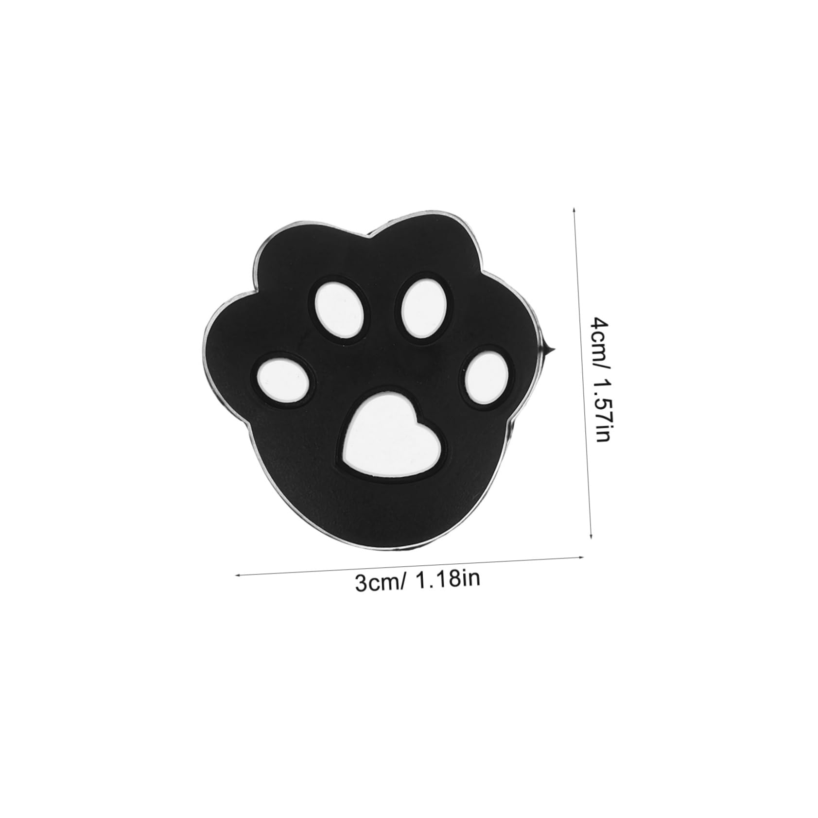 BESPORTBLE 3Pcs Tennis Racket Vibration Dampener Cute Silicone for Racket String Durable and Easy to Use Tennis Dampener Present for Tennis Players Paw