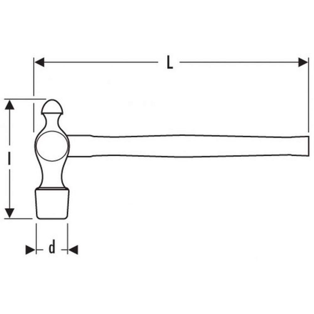 VAUGHAN - 158-30 COMM BALL PEIN HMR 32OZ - 770-TC432
