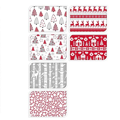 Home @ Styling Collection Papier Cadeau Motifs Nordique 70X200CM 56-57GR Cover