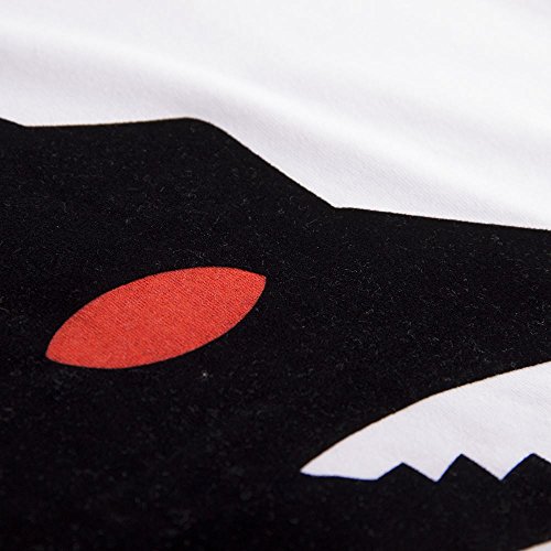 As Roma Retro Logo, Shirt Uomo, Bianco, XL