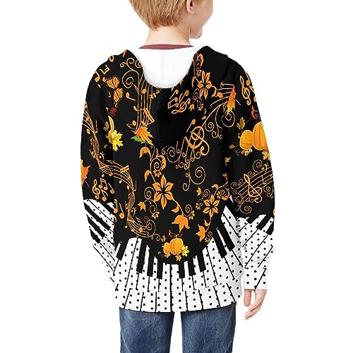 Sweatshirt with Pocket Stretch Sweatshirt Light Weight Hoddies for Boys Girls Warm Zip Up Hoddies4