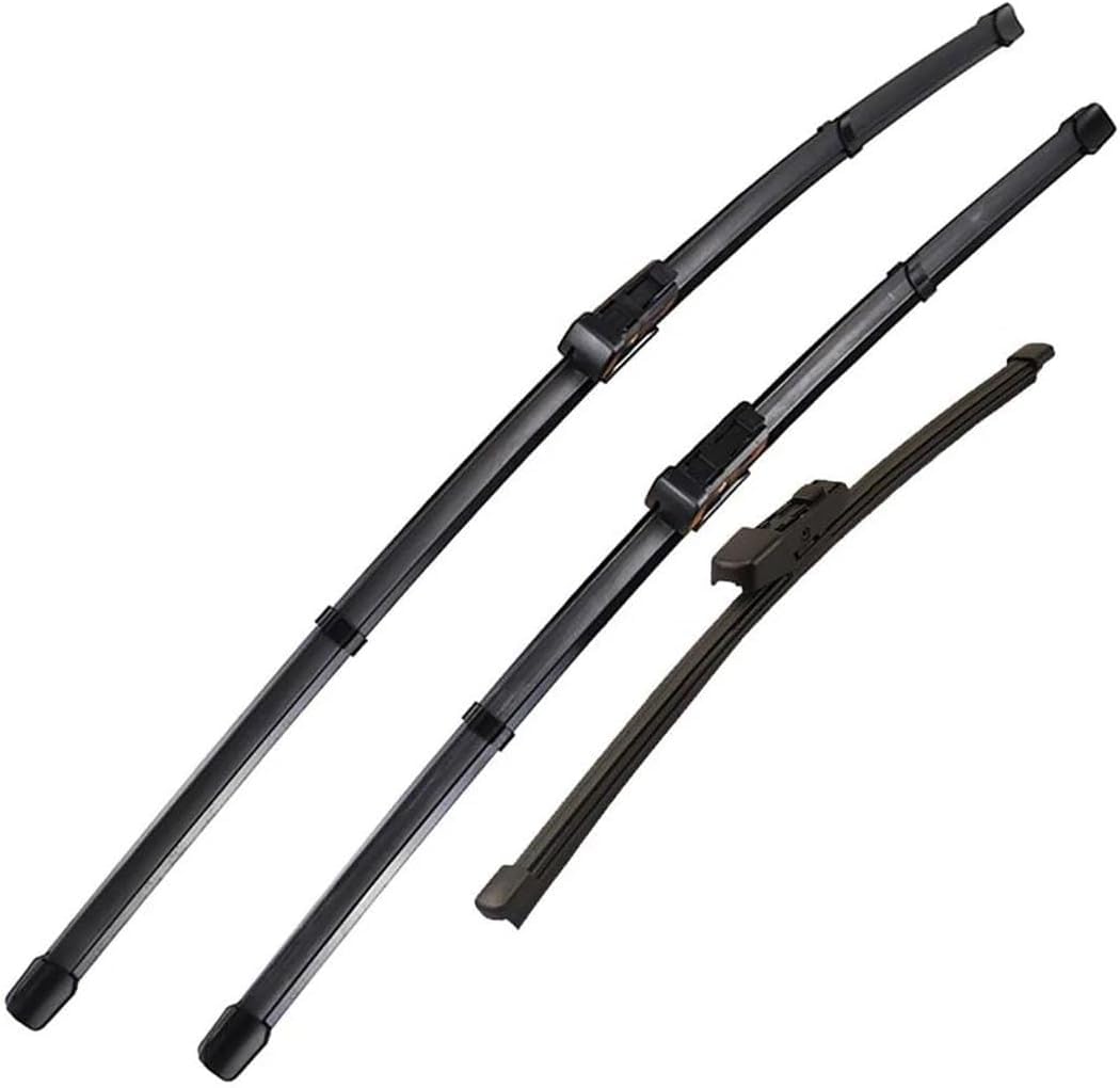 liufangfc Wiper Blades Front & Rear for Ibiza 6F 2018 2019 2020 2021 2022 2023 26" 16" 13",Windscreen Wipers Hybrid – Lasts 2 Years, Silent & Streak-Free – 5-Min DIY Install