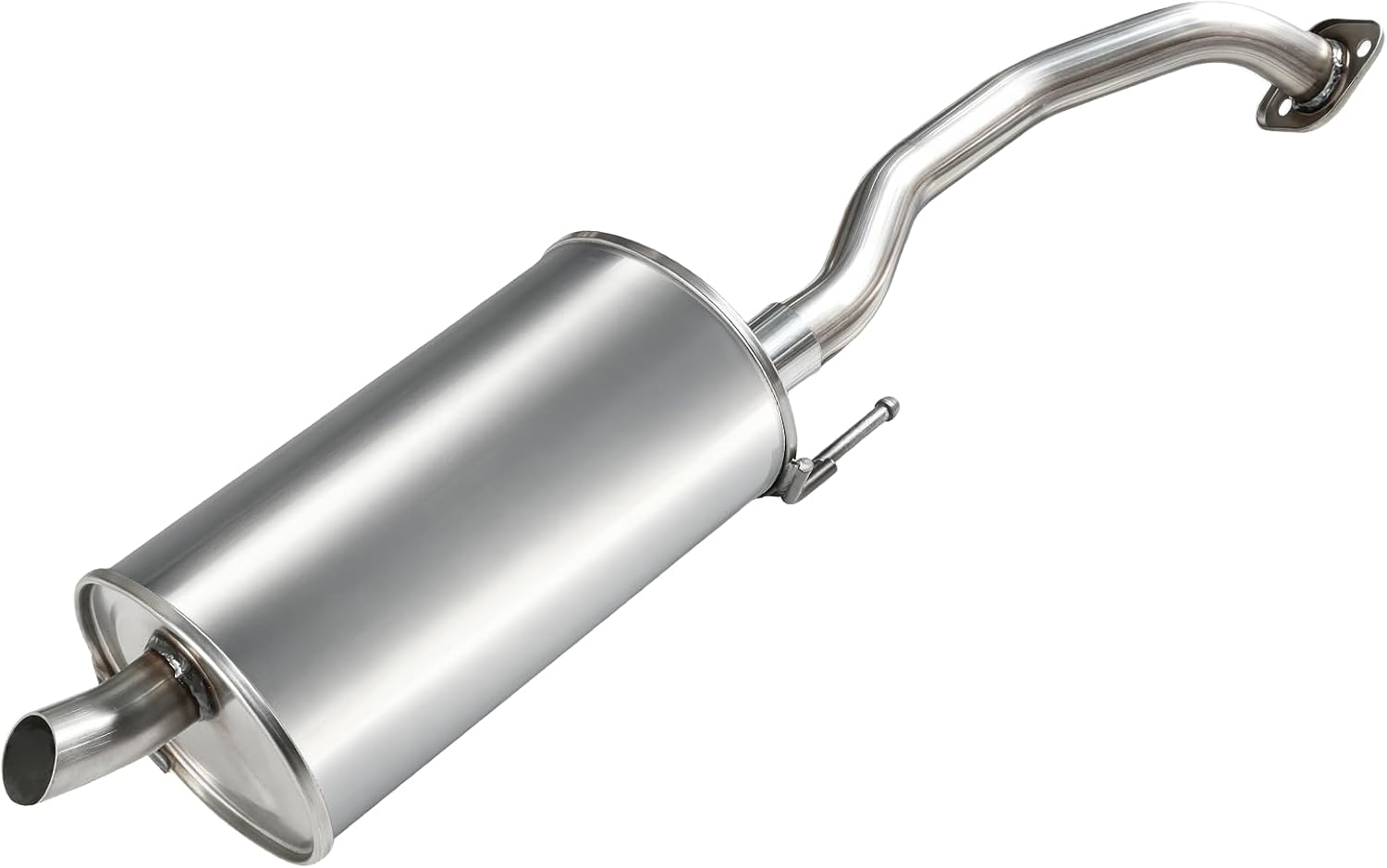 Exhaust Muffler Compatible with 2014-2018 Nissan Versa Note 1.6L, Free Gasket, Hanger and Bolts & Nuts Included, Direct-Fit Replacement