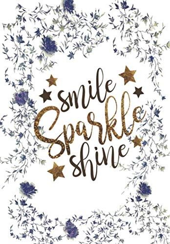Planner 2020 Gratitude Journal Smile Sparkle Shine Design series 8: Format 6.69" x 9.61"(16.99cm x 24.4cm) 125Pages Gratitude Journal Smile Sparkle ... others Design ,Organizer&Diary Section Day