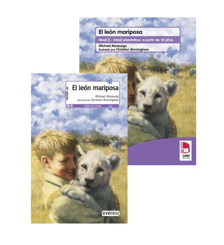 Portada de Pack Plan Lector. 10 Años. El León Mariposa