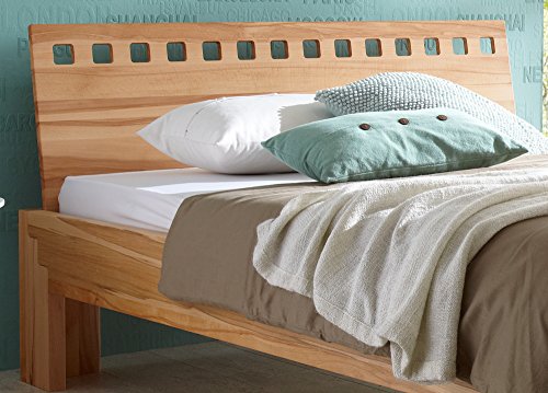 MeinMassivholz Bett Luzern aus Kernbuche | Massivholzbett mit Kopfteil in 200 x 200 cm - B019B3ZT9I MeinMassivholz Bett Luzern aus Kernbuche | Massivholzbett mit Kopfteil in 200 x 200 cm