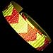 Reflective Tape Waterproof High Visibility Red & Yellow, Industrial Marking Tape Heavy Duty Hazard Caution Warning Safety Adhesive Tape Outdoor 2 Inch by 150 Feet