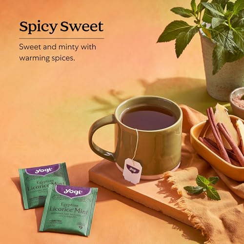 Thumbnail image for Yogi Egyptian Licorice Mint Tea 