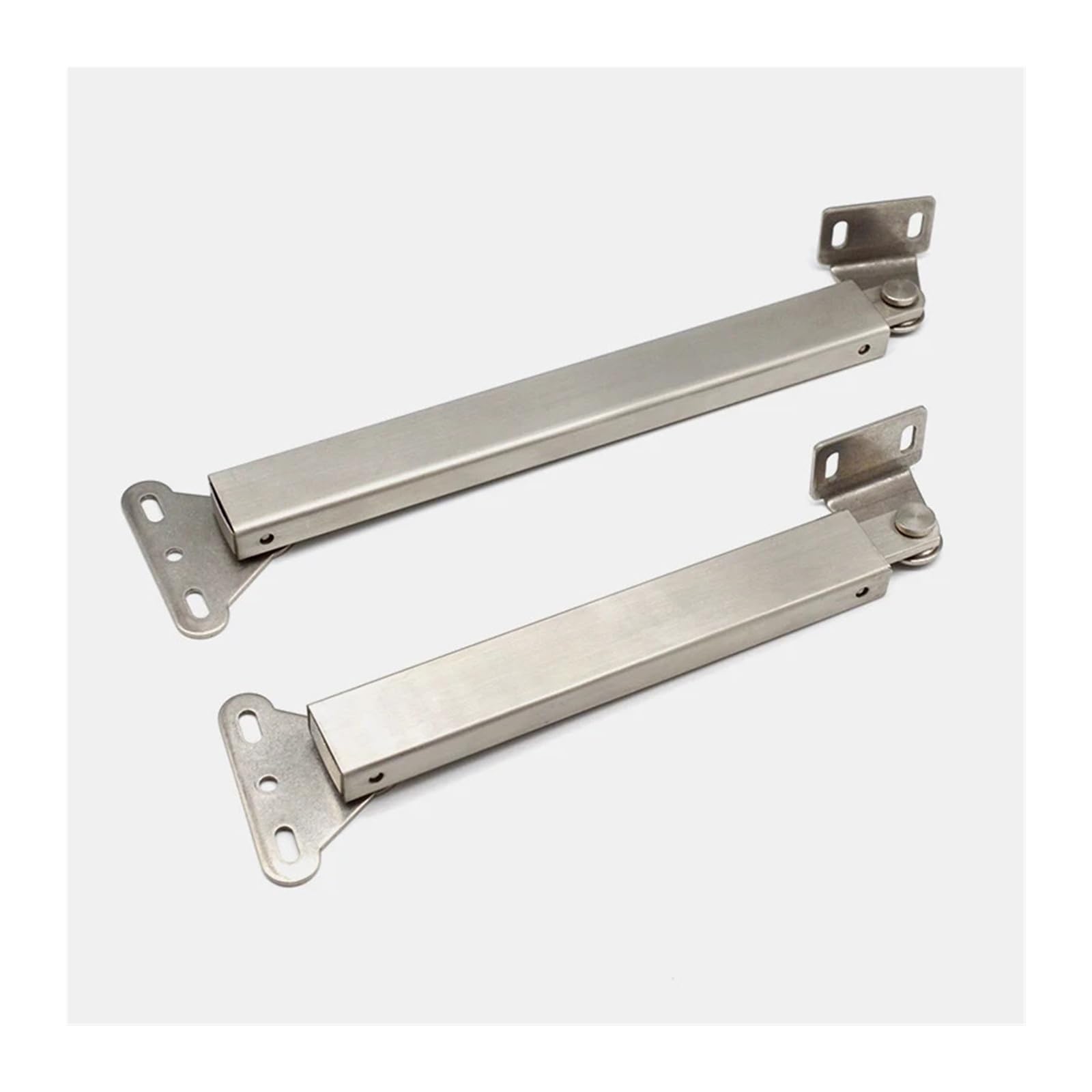 CLEUFWKO 1pcs stainless steel limit device support rod mechanical cabinet door limiter power distribution cabinet folding hinge(129mm)