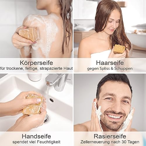 Aleppo Seife von tom&pat mit 20% Lorbeeröl