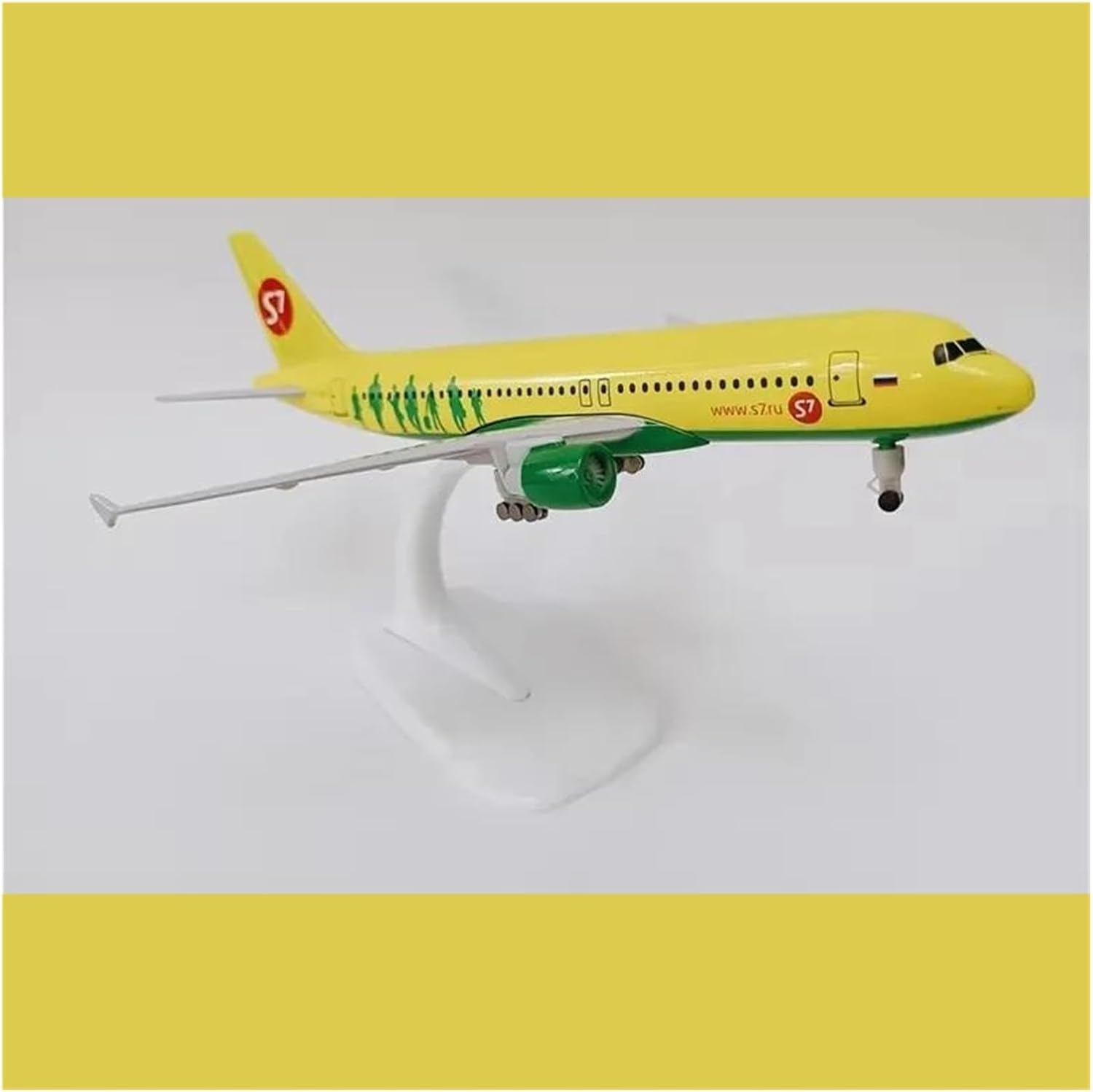 1 400 for Siberian Airbus A320 Alloy Metal Aircraft with Landing GearHome Decor Collected Hobby Toys Hobby Playgame Kit