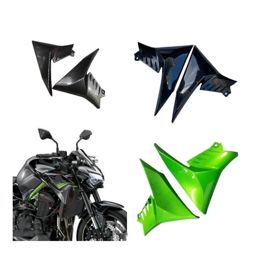 Seitenpaneel Motorrad Motorrad Kühler Vorne Gas Tank Side Trim Insert Cover Panel Verkleidung Gugel Fit Für Z900 2020 2021 2022 2023
