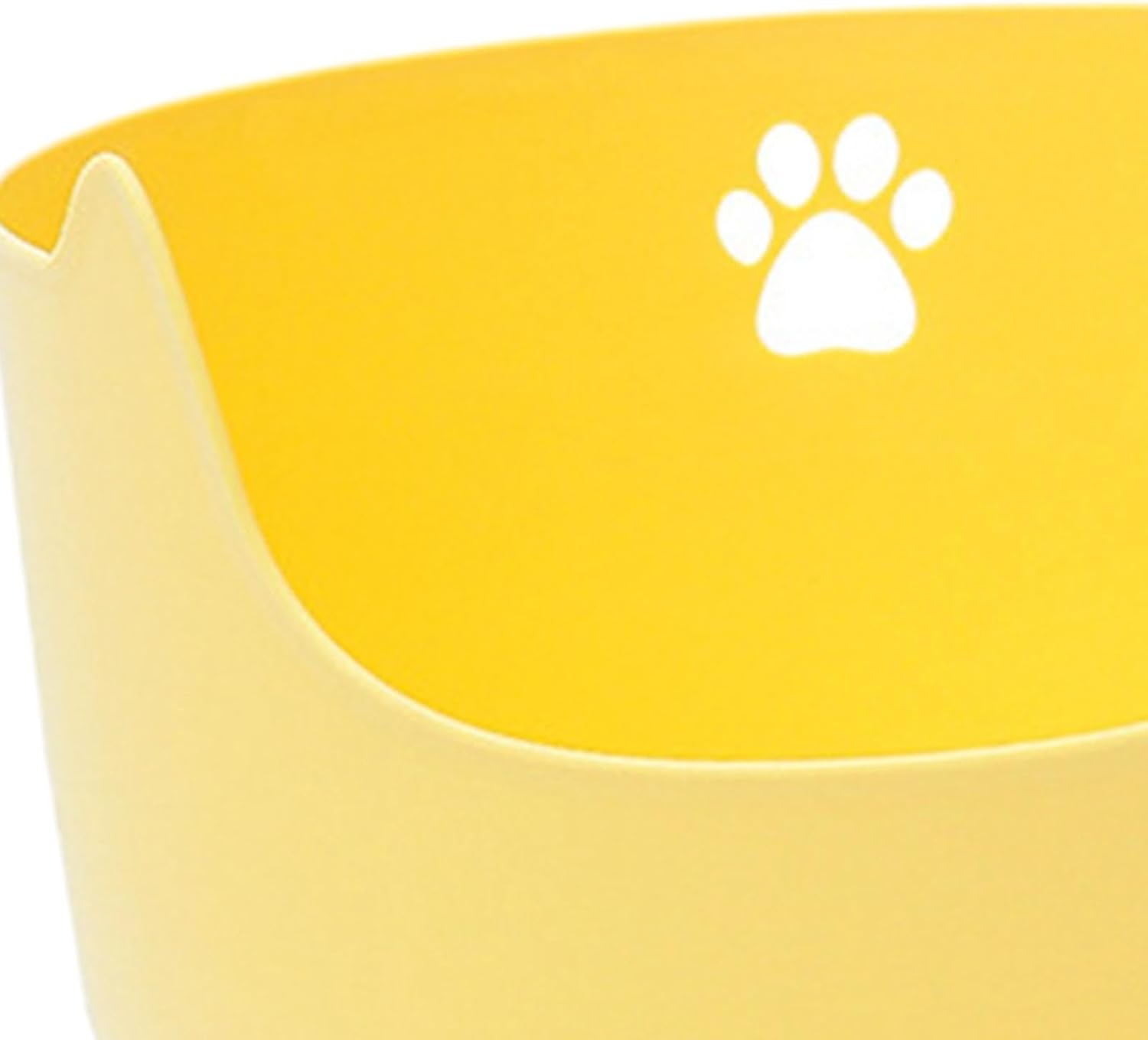 MYCENSE with Elevated Sides for Easy Cleaning, Yellow