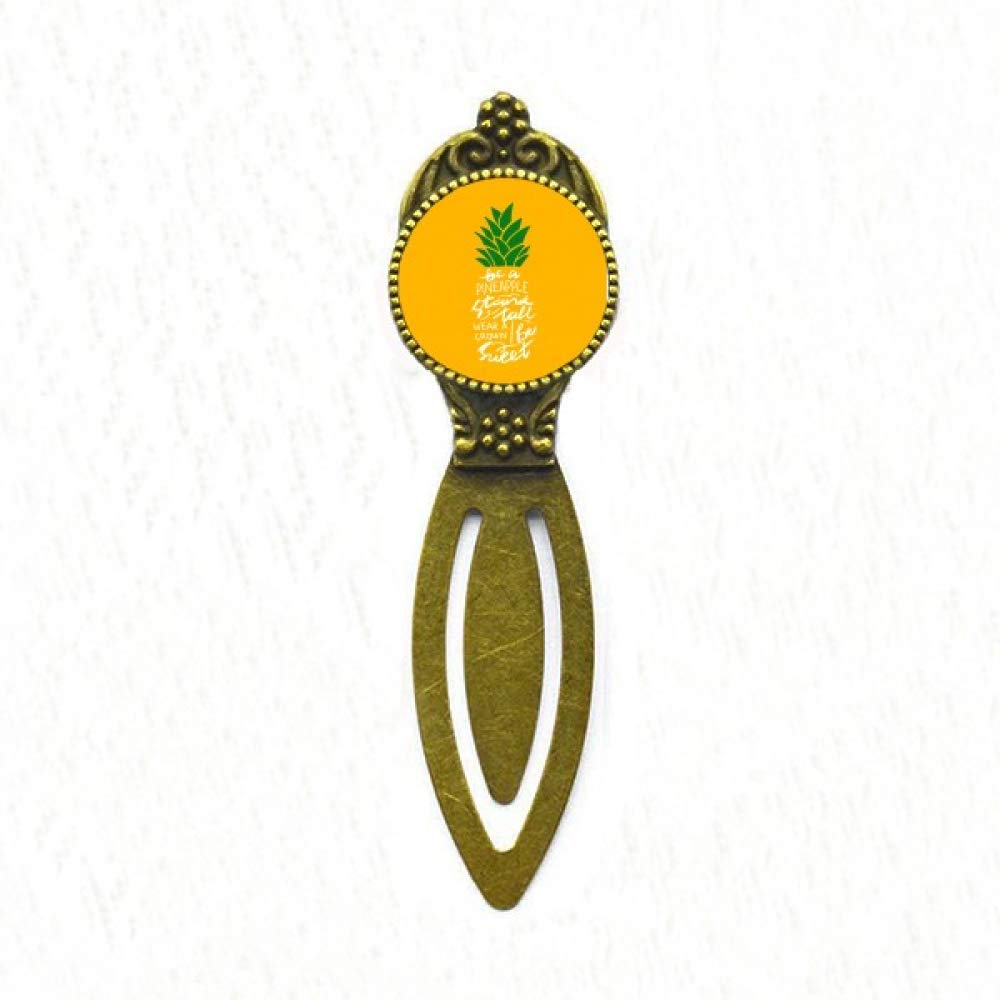 PineFruit Stand Marque-page Douceur Rétro Citation Be Sweet Jaune