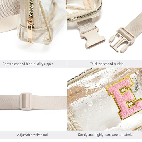 Image of Z-Clear-E Fanny Pack Stadium Approved Crossbody Bag - Adjustable Strap for Women Men, Concerts Sports Travelling Hiking Running
