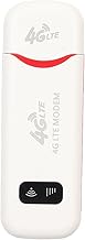 4G LTE USB Modem Dongle with SIM Card Slot, Mobile Network Hotspot Router 300Mbps High Speed, 10 Users Sharing for Phone P...