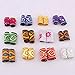 Lurrose 12 piezas dreadlock beads puños para el cabello tela hueca trenza...