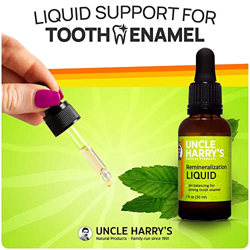 Uncle Harry'S Natural & Fluoride-Free Remineralization Liquid For Tooth Enamel - Freshens Breath & Strengthens Teeth thumb #1