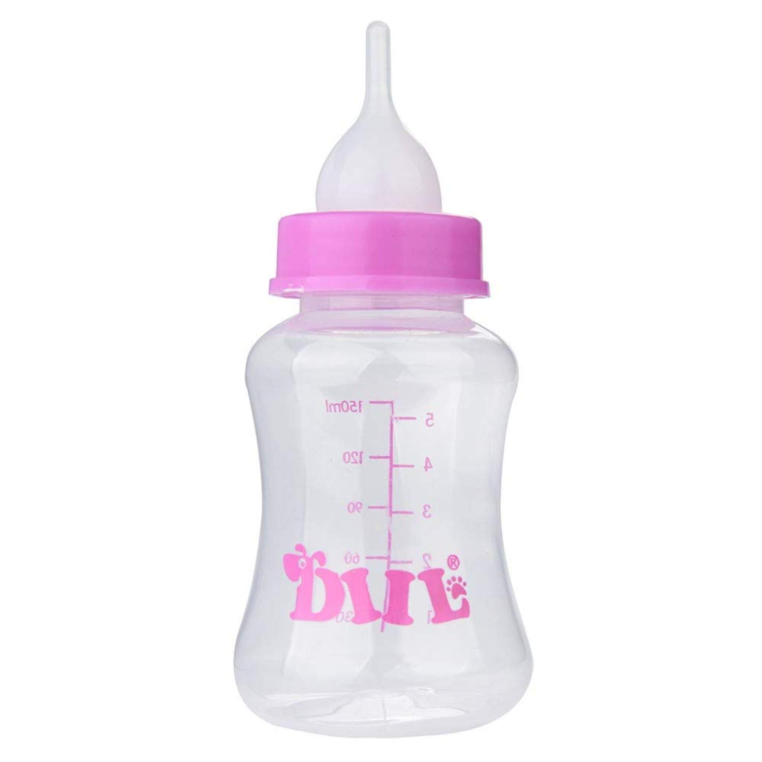 Pet Guard Feeding Nursing Bottle for Pet,Puppy,& Cat Kitten-150ml (Color May Vary) 1