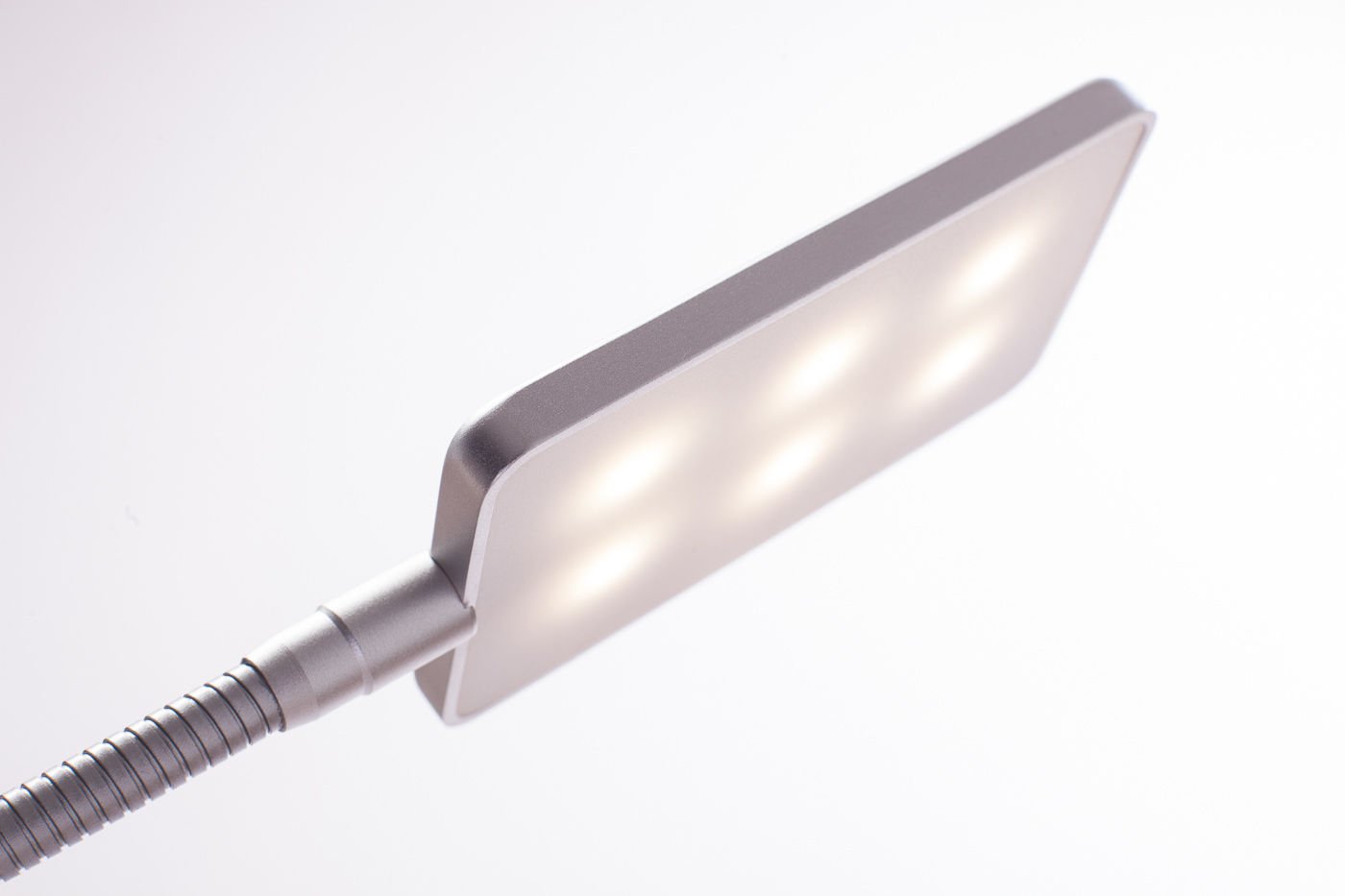 Lampe de chevet LED 4 W flexible laiton mat lot de 2