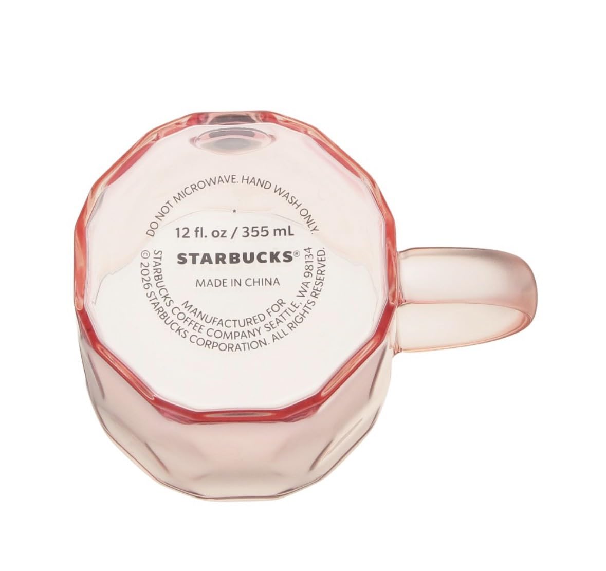 Amazon | STARBUCKS スタバ SAKURA2026 耐熱グラスマグメダルピンク