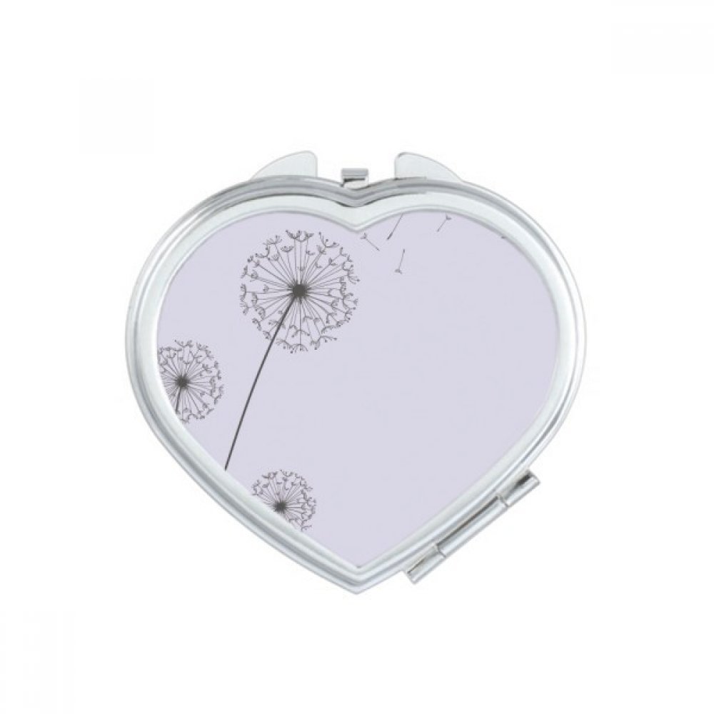 Miroir compact pissenlit mignon cadeau parfait fait main pour femme