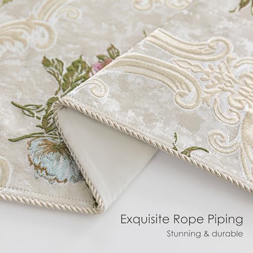 Couverture pour canapé floral lavable protège canapé animaux usure - 7