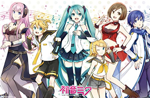 Trends International Hatsune Miku - Musical Group Wall Poster, 22.375