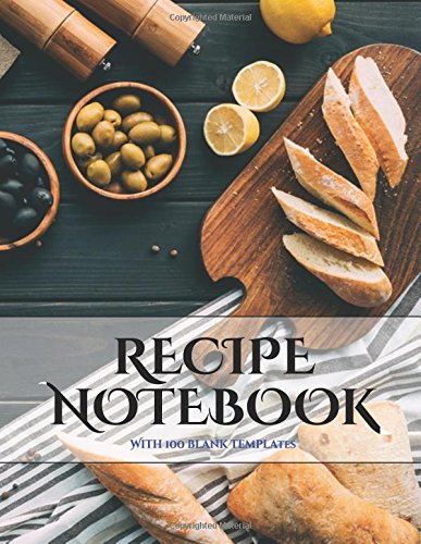 Recipe Noteook Amazon.com: Recipe Notebook: A blank recipe journal with recipe ...