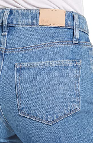 PAIGE Women's Noella Vintage Slightly Slouchy High Rise Straight Leg W/Covered Buttonfly4