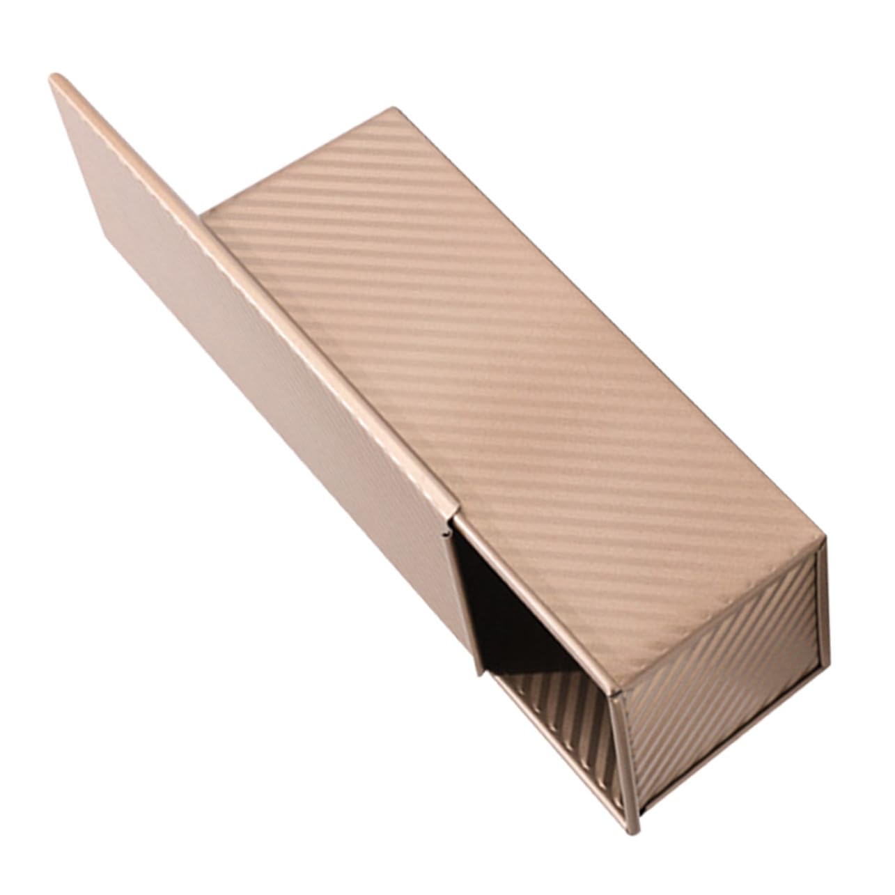 MAGICLULU Molde para Pan con Tapa de Carbon Steel Caja para Tostadas Antiadherente Molde para Hornear para Panadería Casa Bandeja para Hornear para Pan