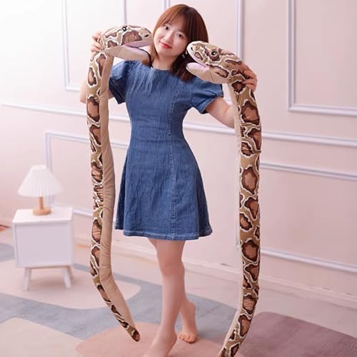 Xichen MRWJ-000170 Djungelskog 170 Cm Large Plush Toy Cushion Boa Constrictor thumb #2