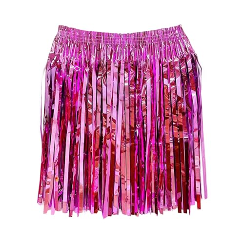 Costume de performance rose à paillettes style mini jupe