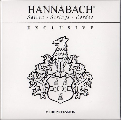 Hannabach 652737 Série Exclusive Cordes pour Guitare Classique Medium Tension - Les Beatles, Paul McCartney, John Lennon, RIngo Starr, George Harrison Hannabach 652737 Série Exclusive Cordes pour Guitare Classique Medium Tension