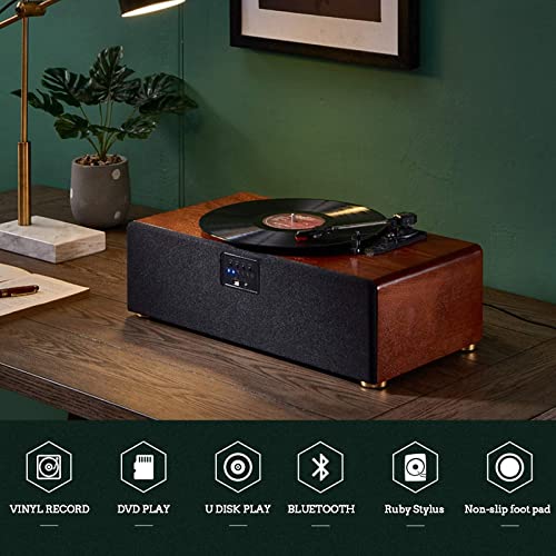 AURADO Tourne-Disque Tourne-Disque Bluetooth Tourne-Disque Vinyle Tourne-Disque à 3 Vitesses entraîné par Courroie, avec… - Les Beatles, Paul McCartney, John Lennon, RIngo Starr, George Harrison AURADO Tourne-Disque Tourne-Disque Bluetooth Tourne-Disque Vinyle Tourne-Disque à 3 Vitesses entraîné par Courroie, avec… – Image 3