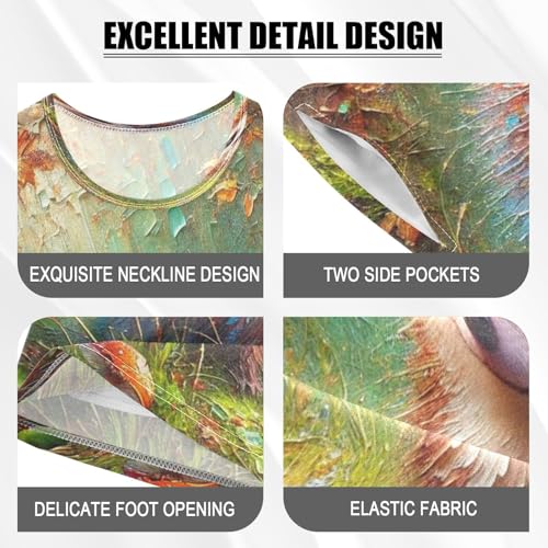 Hedgehog Teal Pajama Set Short Sleeve Sleepwear Soft Pajamas Shorts Sets Cotton PJS 5Y4