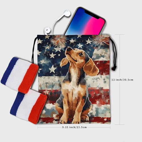 Image of Nerxy Pet Gymnastics Grip Bag Dog Cat Drawstring Grip Bags Puppy Shoe Bag Gym Storage Pouch