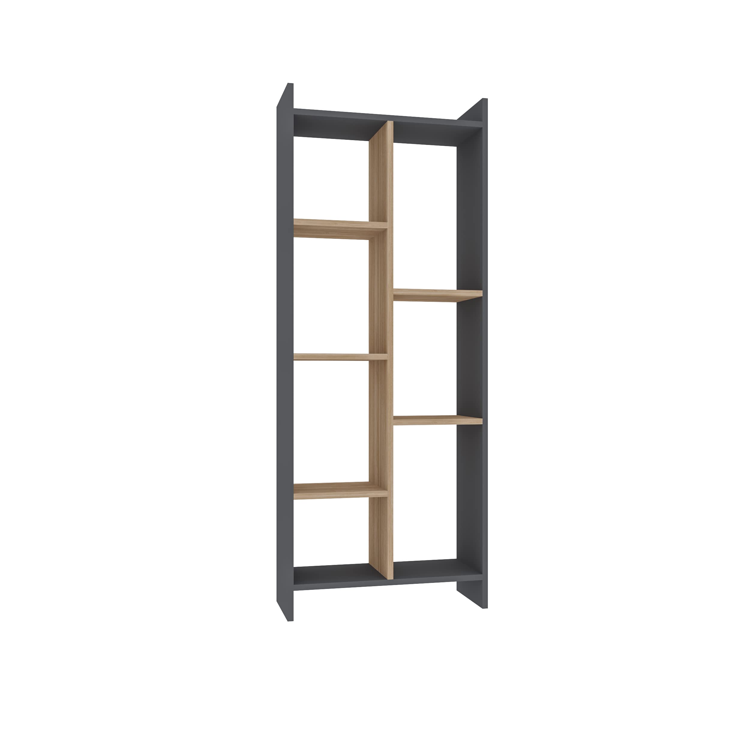 DECOROTIKA - Eden 7 Shelves Bookcase Bookshelf Shelving and Display Unit