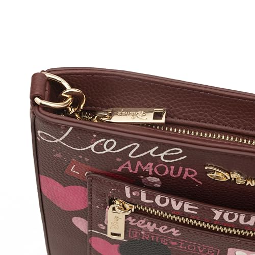 Wondapop Designer Series - Mickey and Minnie Crossbody/Shoulder Bag, Red4